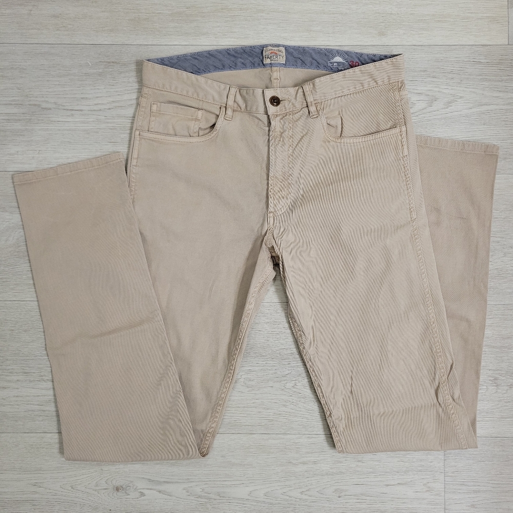 Faherty Comfort Twill 5 Pocket Size 30